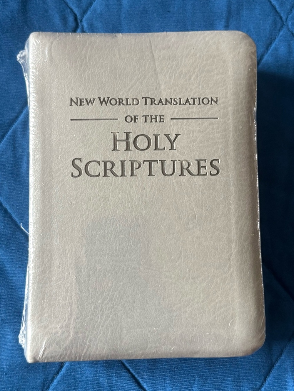 New World Translation Holy Bible HW Gray Pocket Mini Edition Baptism Gift SEALED